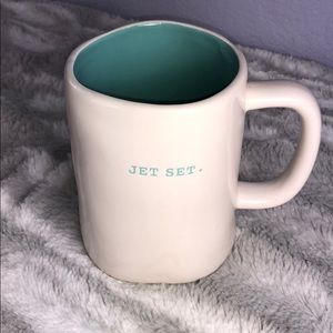 Rae Dunn Jet set coffee mug